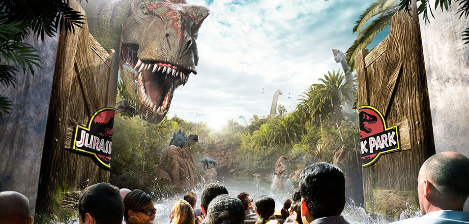Universal Studios Hollywood<sup>SM</sup> Los Angeles, Californie Jurassic Park<sup>®</sup> The Ride