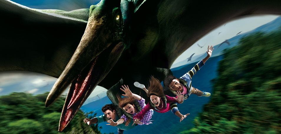 Universal Studios Japan<sup>®</sup> Osaka, Japan The Flying Dinosaur